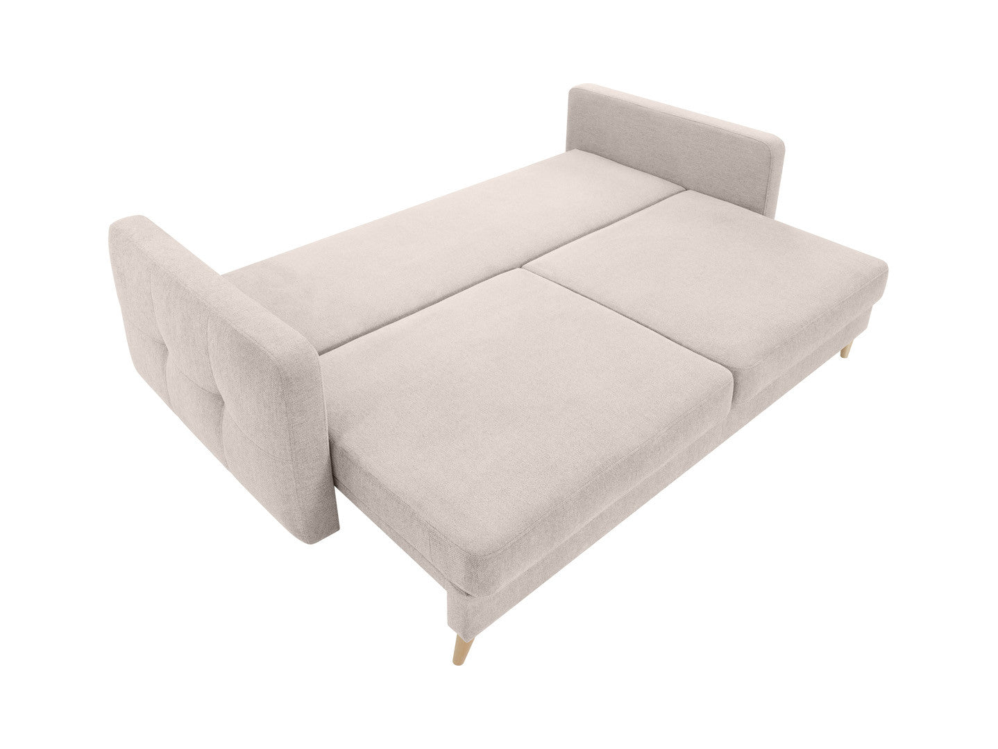 Cornet 3-Seater Sofa Bed 225x109 cm with Storage – Lotus Sand
