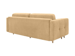 Cornet 3-Seater Sofa Bed 225x109 cm with Storage – Lotus Honey