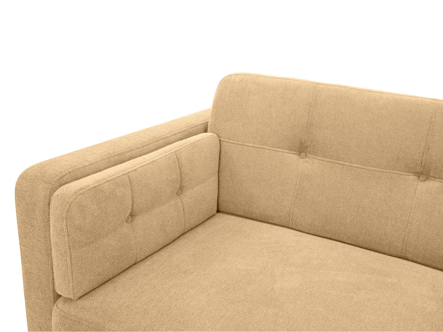 Cornet 3-Seater Sofa Bed 225x109 cm with Storage – Lotus Honey