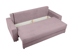 Garcia 3-Seater Sofa Bed 233 cm – DL Pull-Out Mechanism, 150×195 cm Sleeping Surface, Deep Seat & Bedding Storage
