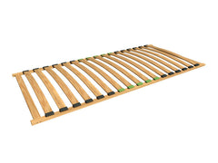 Ergo Basic Slatted Bed Base 90×200 cm – 17 Birch Slats | Self-Assembly