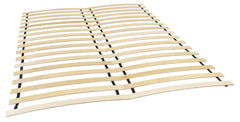 Birch Spring Slatted Bed Base 180×200cm — 17 Slats, 140kg Per Side, For BRW 180cm Beds
