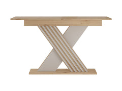 Brevas Extendable Dining Table 130–175 cm – Artisan Oak & Cashmere