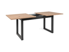 Denver Extendable Dining Table 160–200 cm – Artisan Oak / Black