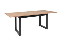 Denver Extendable Dining Table 160–200 cm – Artisan Oak / Black