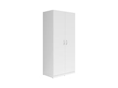 Casao — 2-Door Wardrobe in White