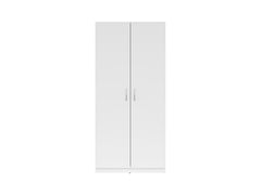 Casao — 2-Door Wardrobe in White