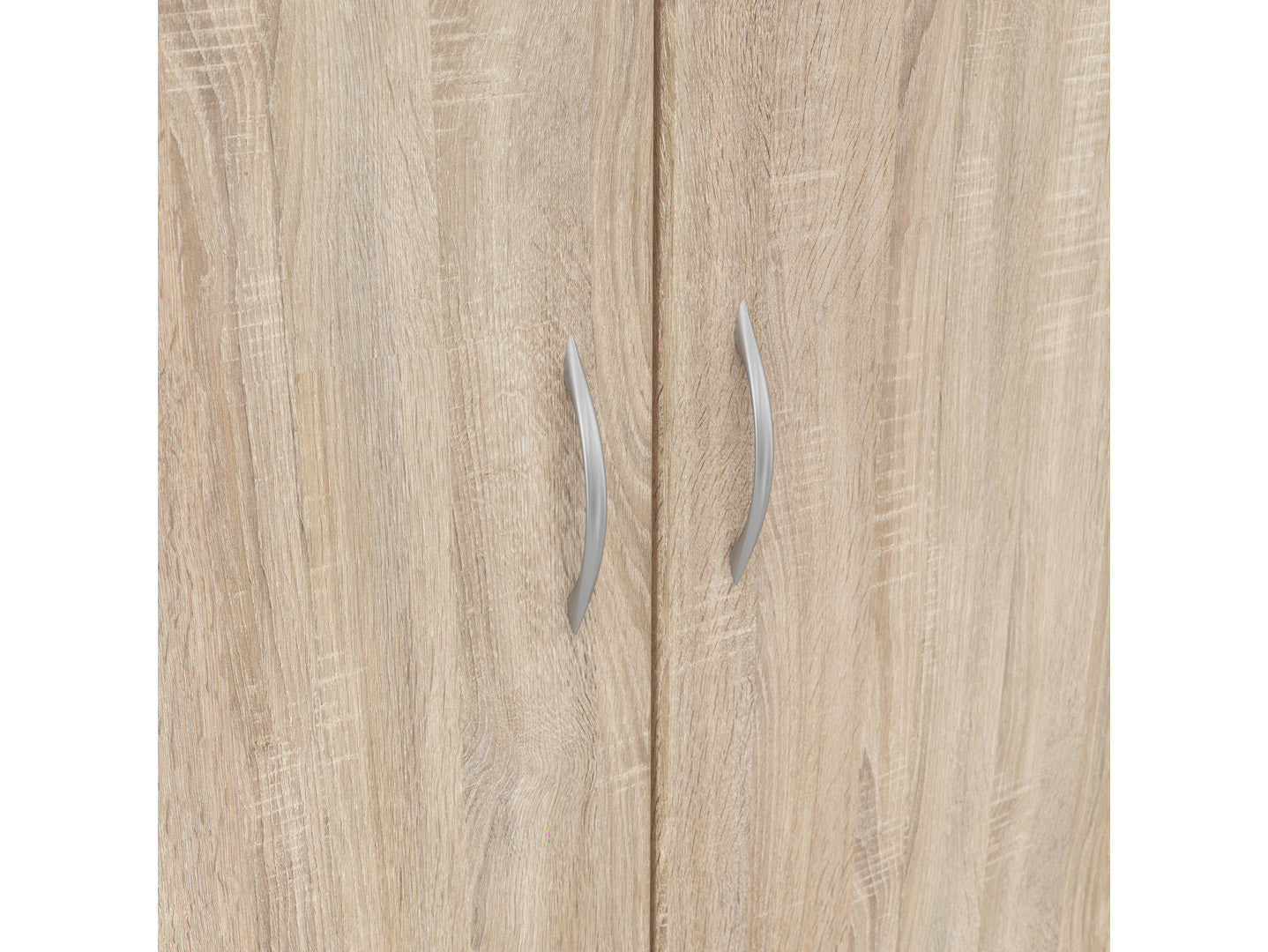 Casao Wardrobe 2-Door with 2 Drawers – Sonoma Oak | Compact Bedroom Wardrobe