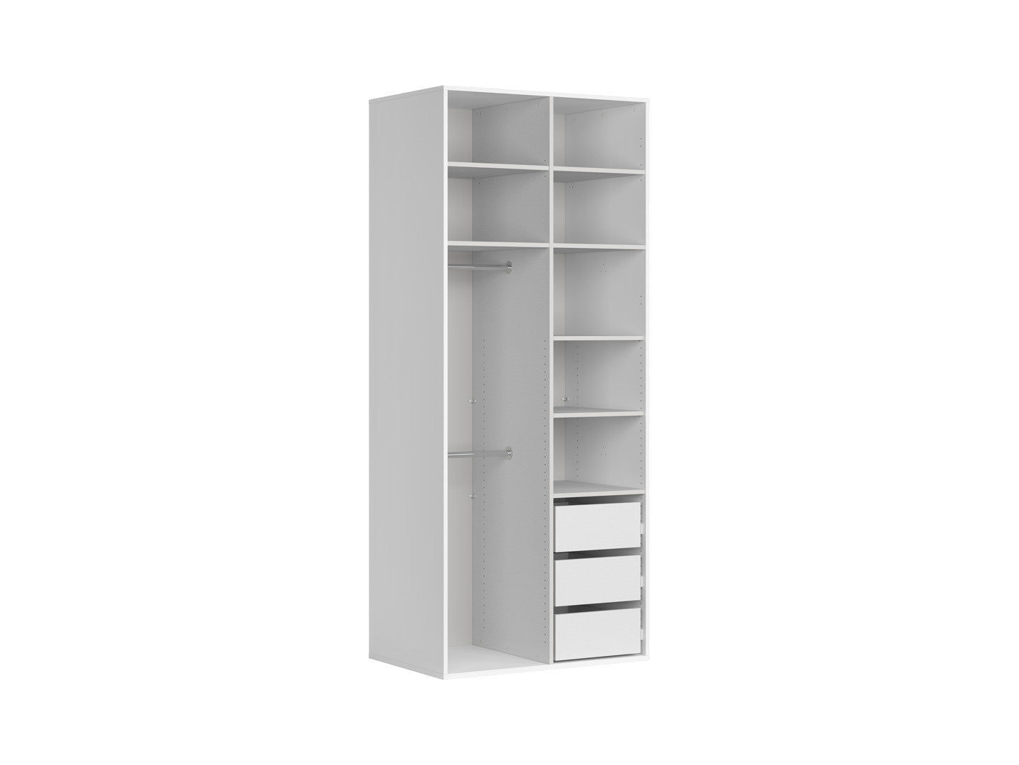 Flex — 2-Door Wardrobe 100 cm