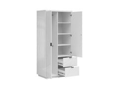 Forn Wardrobe 94 cm – White Gloss