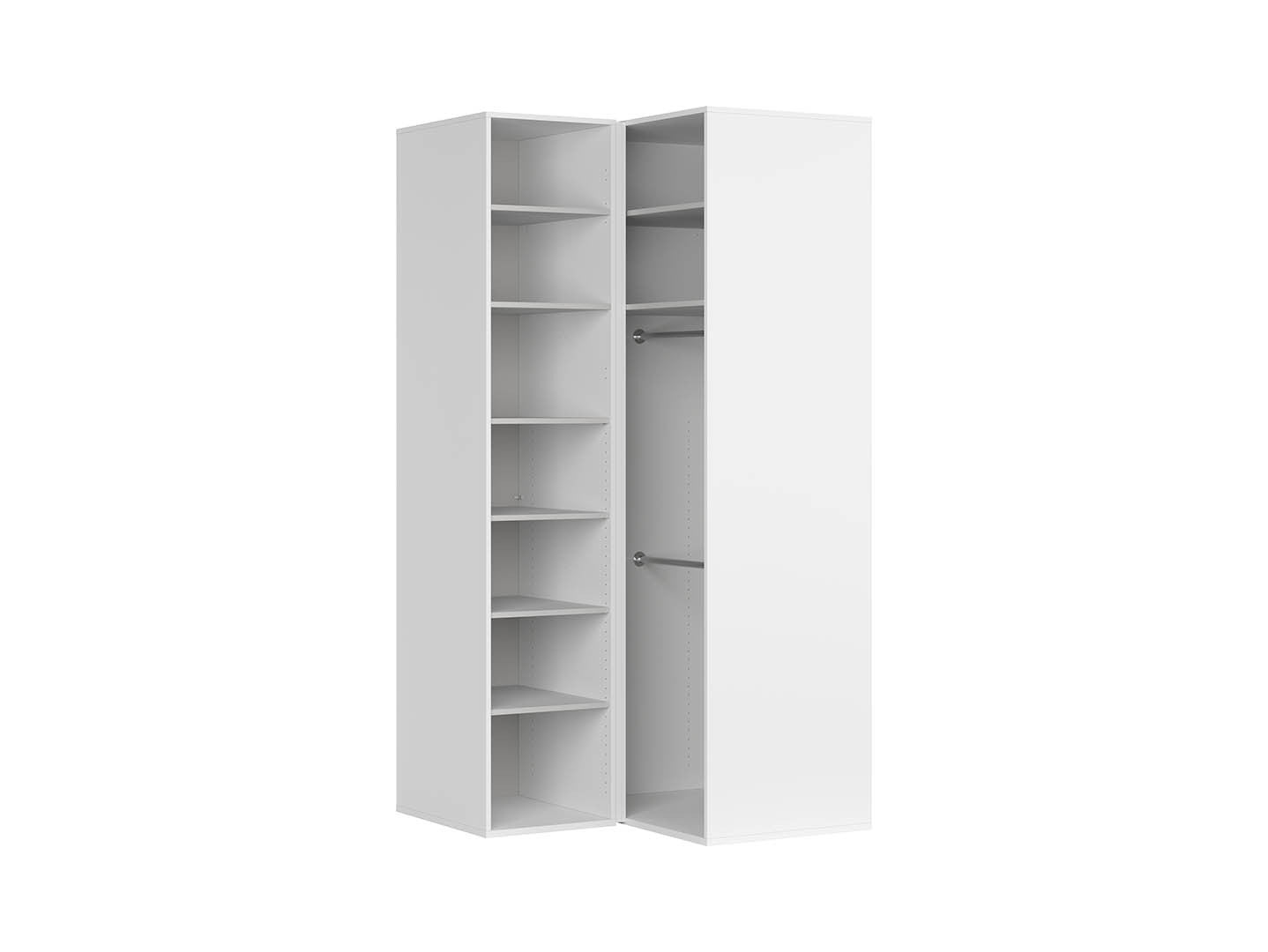 Flex — Corner Wardrobe Set (2 Units)