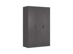 Flex Modular Wardrobe 150cm — 3 Doors Graphite
