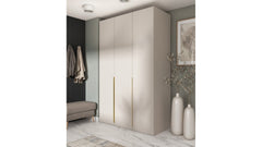 Flex Modular Wardrobe 150 cm – Uni Cashmere / Brushed Gold Handles