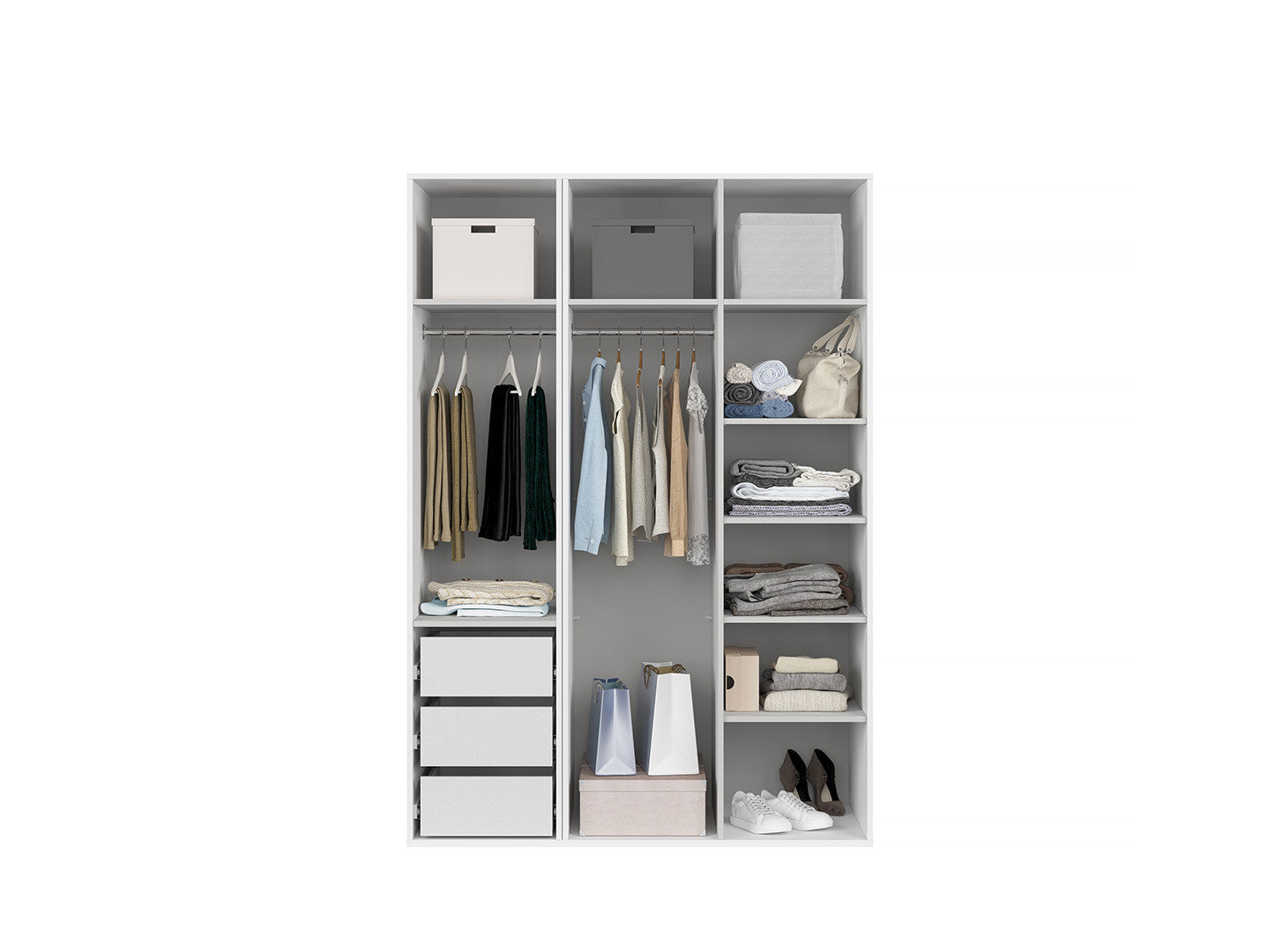 Flex — Wardrobe Set 150cm (100+50)