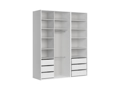 Flex Open Wardrobe Set 195 cm – White