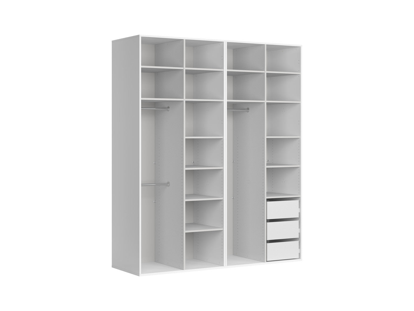Flex — Modular Wardrobe 200 cm with 4 Doors