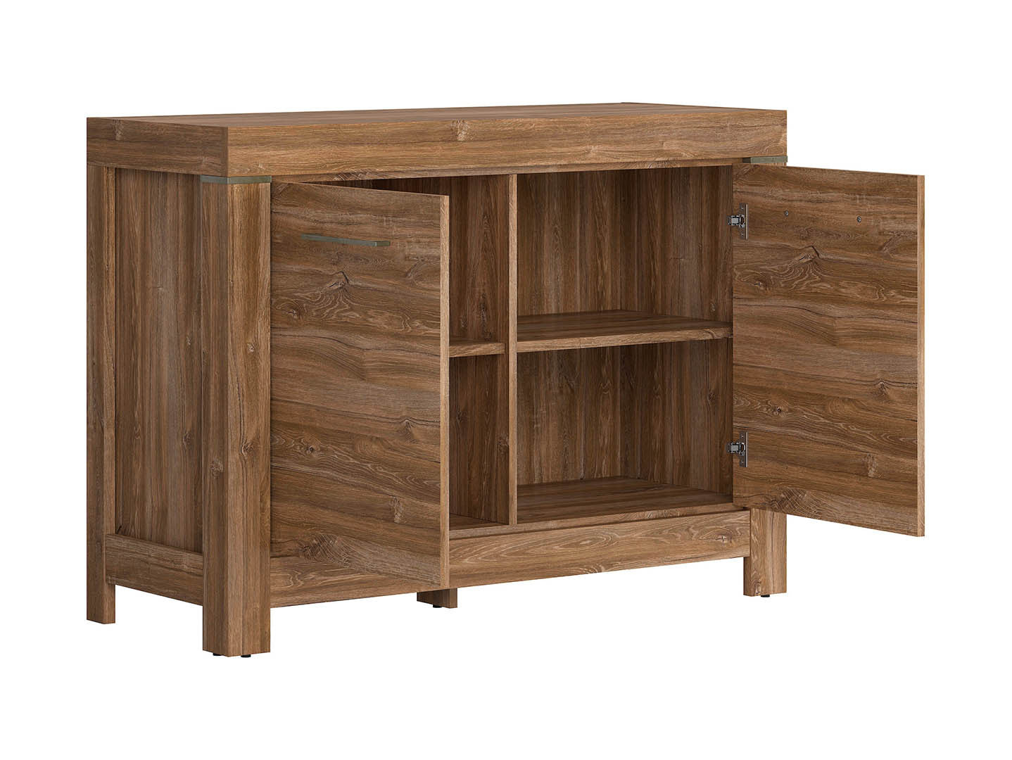 Gent Sideboard Cabinet 115 cm – 2 Doors, Stirling Oak
