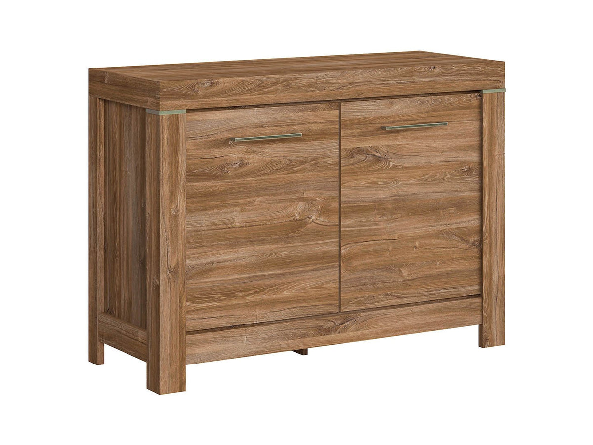 Gent Sideboard Cabinet 115 cm – 2 Doors, Stirling Oak