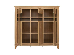 Bergen — 3-Door Display Cabinet with LED Lighting