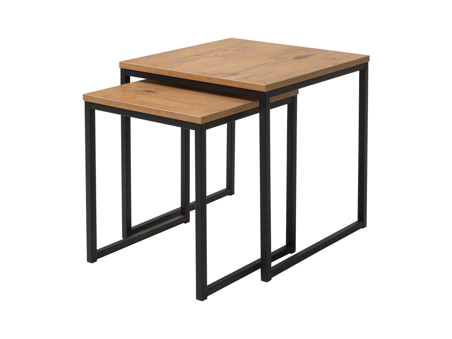 Aroz — Set of 2 Nesting Coffee Tables | 40 & 50 cm | Lancelot Oak