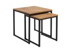 Aroz — Set of 2 Nesting Coffee Tables | 40 & 50 cm | Lancelot Oak