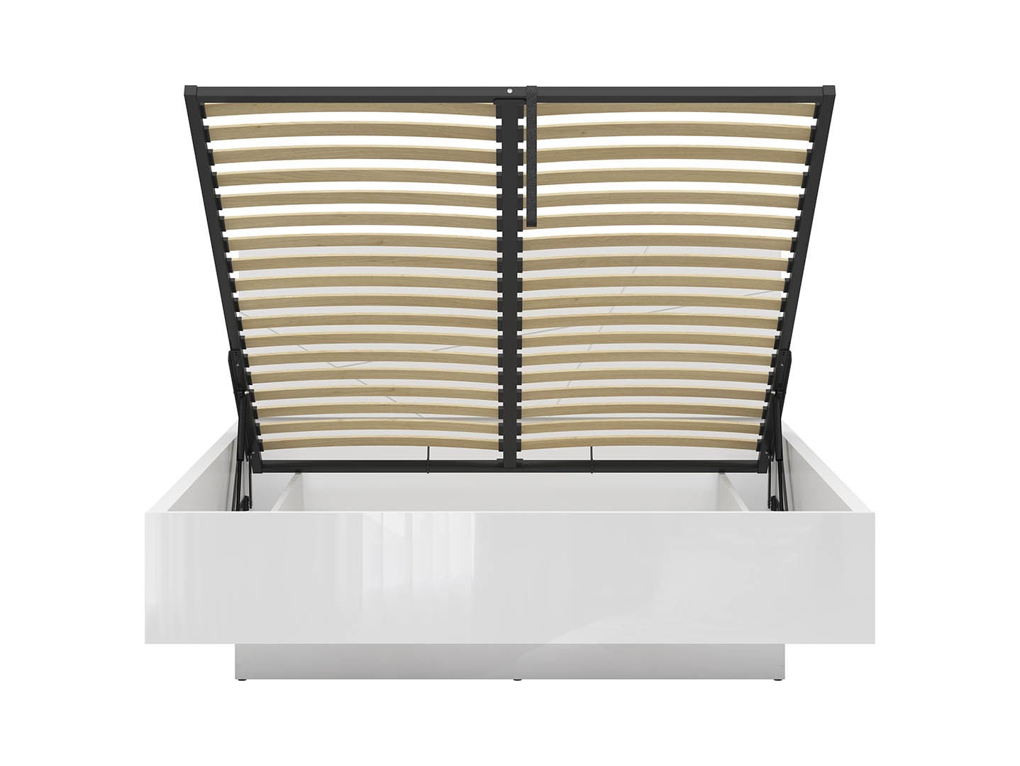 Forn Bed 160×200 cm + Ceres AV Mattress Set – White Gloss