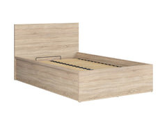 Bed Set 120 Tetrix + Merida Mattress – Single Bed with Storage